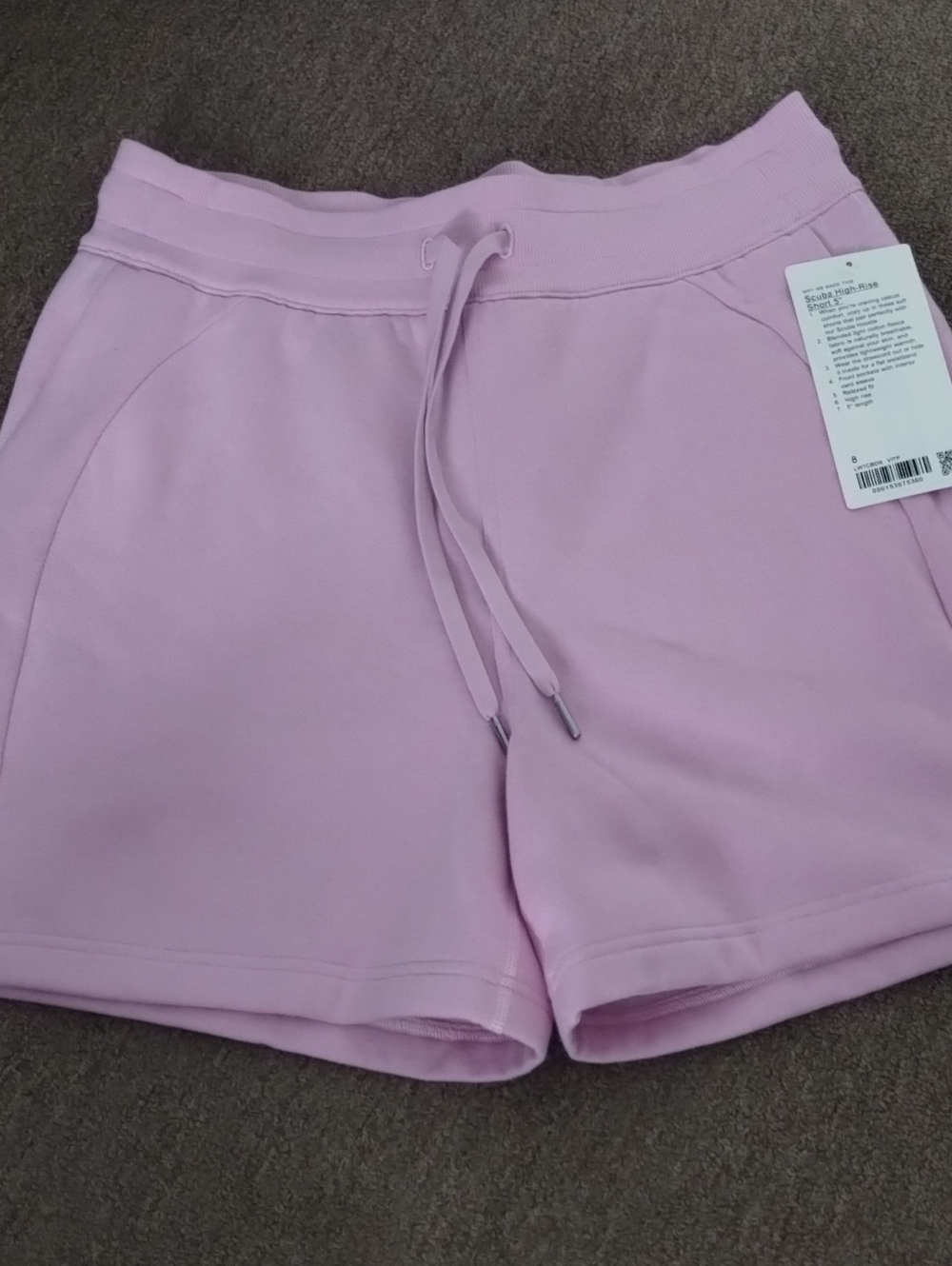 Lululemon Scuba Short 5" Pink